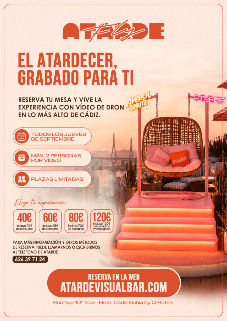 Atarde, bares y pubs en Cádiz